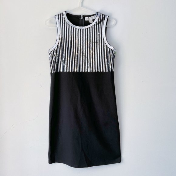 NEW!  Michael Kors Sequin Bodice mini Dress, Size XS - Picture 7 of 16